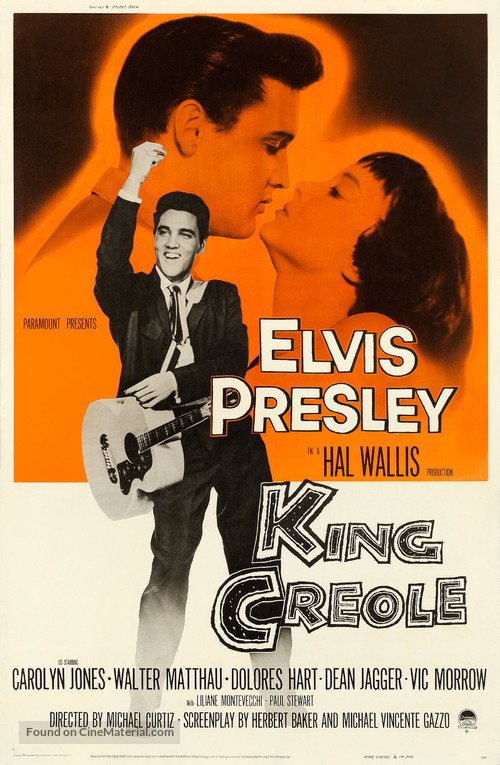 King Creole - Movie Poster