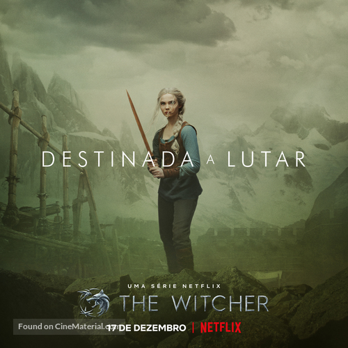 &quot;The Witcher&quot; - Brazilian Movie Poster