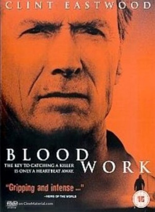 Blood Work - British DVD movie cover