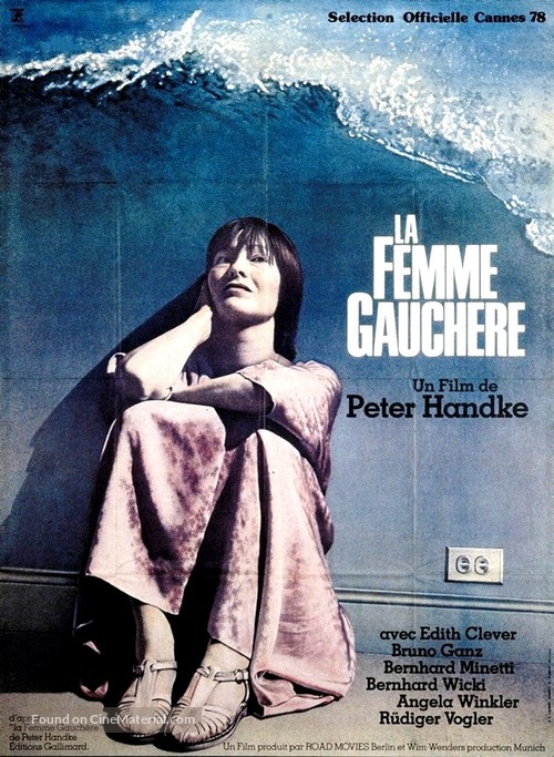 Die linksh&auml;ndige Frau - French Movie Poster