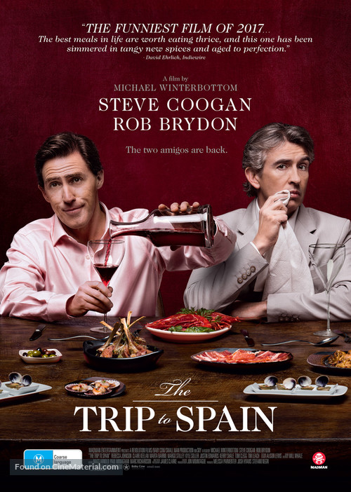 The Trip to Spain - Australian Movie Poster