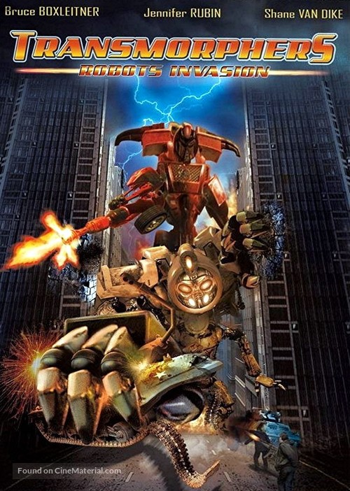 Transmorphers: Fall of Man - French DVD movie cover
