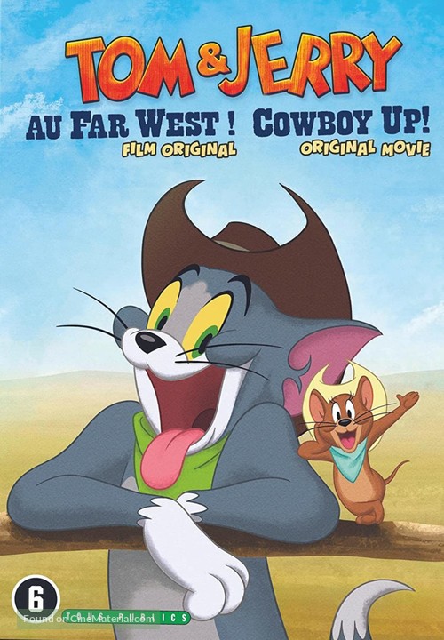 Tom and Jerry: Cowboy Up! - Belgian DVD movie cover