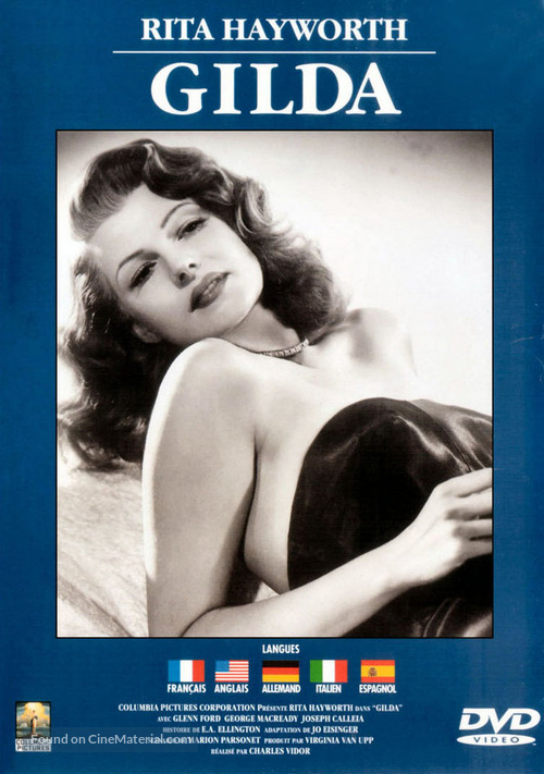 Gilda - French DVD movie cover