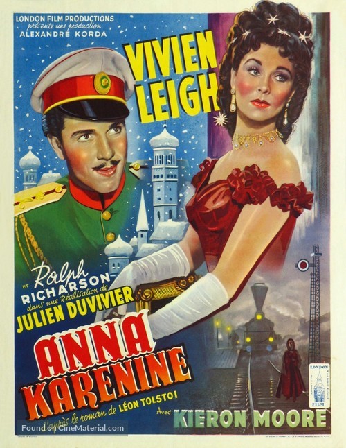 Anna Karenina - Belgian Movie Poster