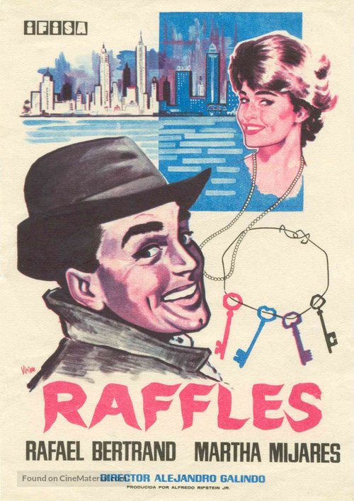 Raffles - Spanish Movie Poster