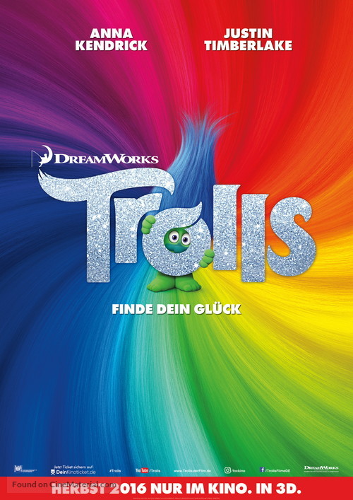 Trolls - German Movie Poster