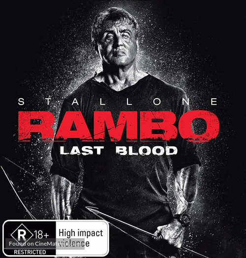 Rambo: Last Blood - Australian Movie Cover