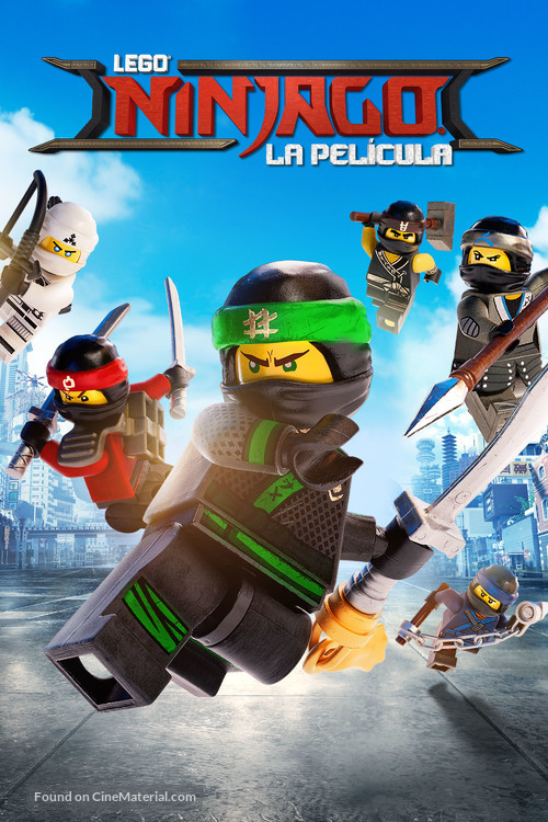 The Lego Ninjago Movie - Argentinian Movie Cover