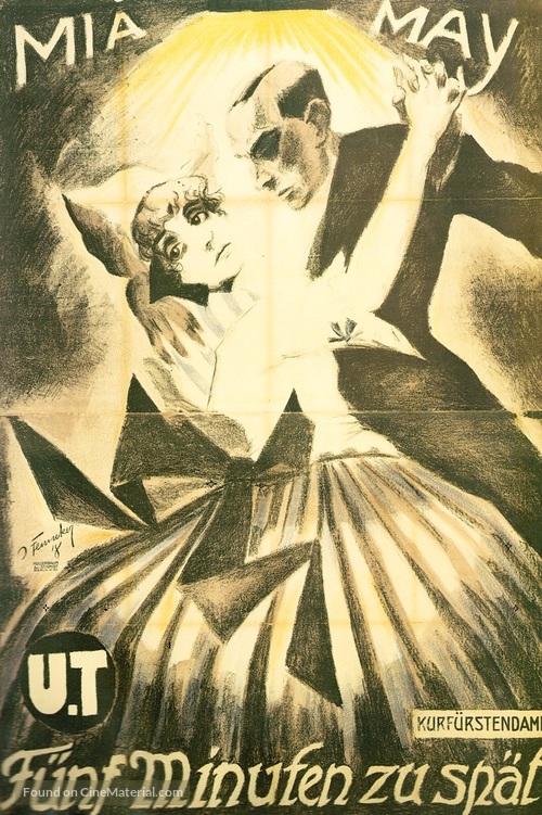 F&uuml;nf Minuten zu sp&auml;t - German Movie Poster