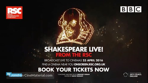 Shakespeare Live! From the RSC - British Movie Poster