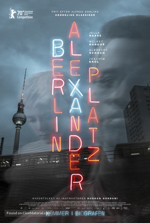 Berlin Alexanderplatz - Danish Movie Poster