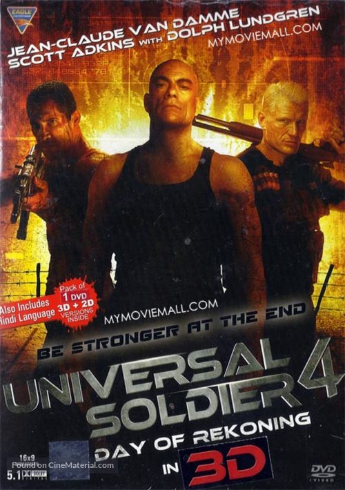 Universal Soldier: Day of Reckoning - Indian Movie Cover