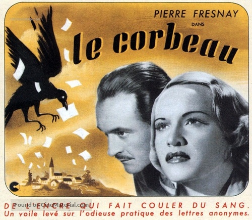 Le corbeau - French Movie Poster