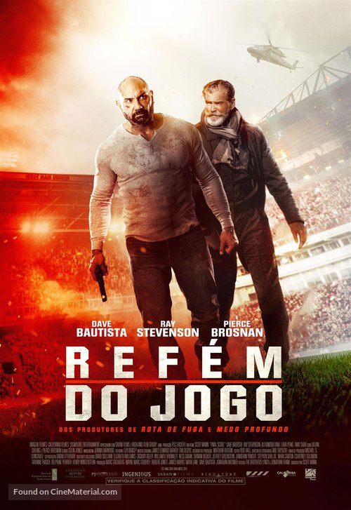 Final Score - Brazilian Movie Poster