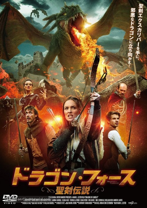 Dragons of Camelot - Japanese DVD movie cover