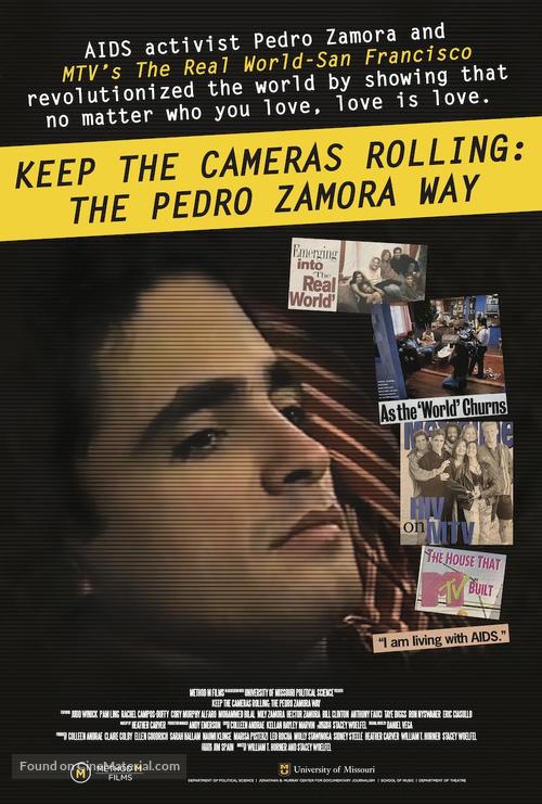 Keep the Cameras Rolling: The Pedro Zamora Way - Movie Poster