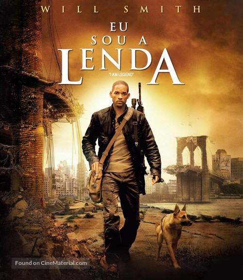 I Am Legend - Brazilian Blu-Ray movie cover