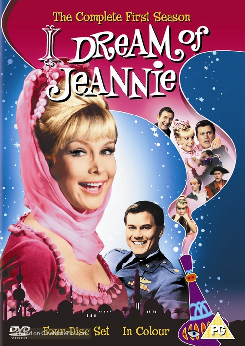 &quot;I Dream of Jeannie&quot; - British DVD movie cover