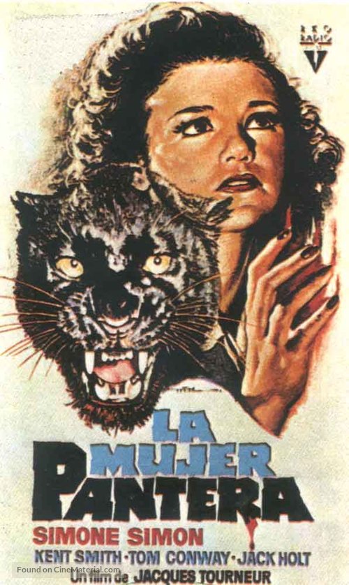 Cat People - Spanish Movie Poster