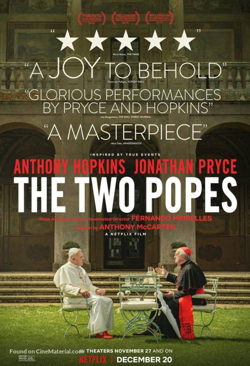 The Two Popes - Movie Poster