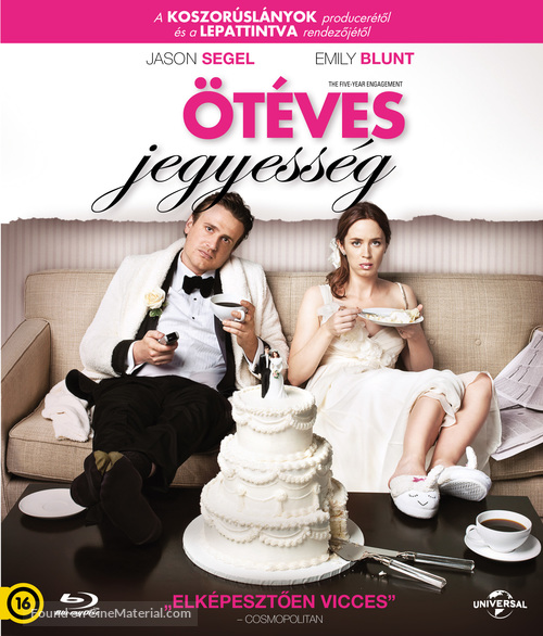 The Five-Year Engagement - Hungarian Movie Cover