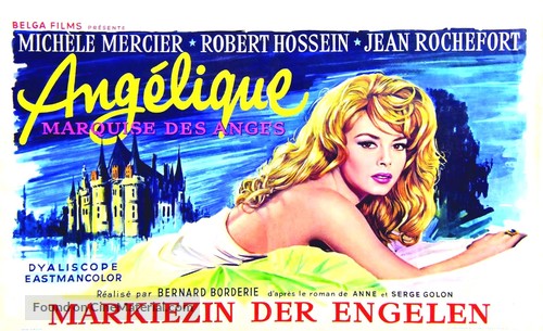 Ang&eacute;lique, marquise des anges - Belgian Movie Poster