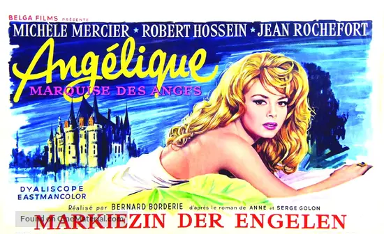 Angélique, marquise des anges (1964) Belgian movie poster