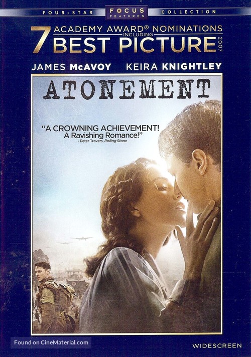 Atonement - DVD movie cover