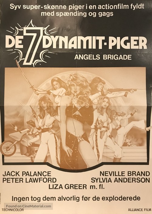 Angels&#039; Brigade - Danish Movie Poster