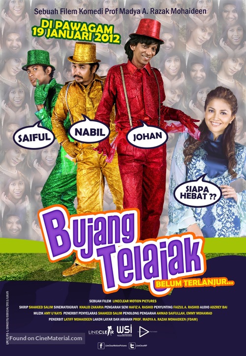 Bujang terlajak - Malaysian Movie Poster