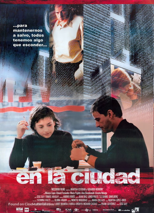 En la ciudad - Spanish Movie Poster