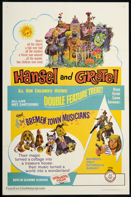 H&auml;nsel und Gretel - Combo movie poster