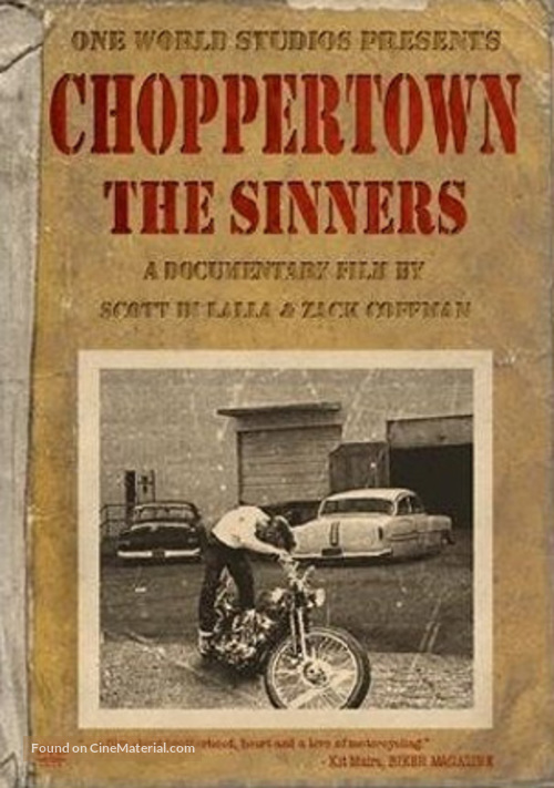 Choppertown: The Sinners - DVD movie cover