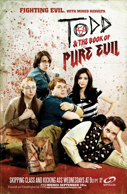 &quot;Todd and the Book of Pure Evil&quot; - Canadian Movie Poster