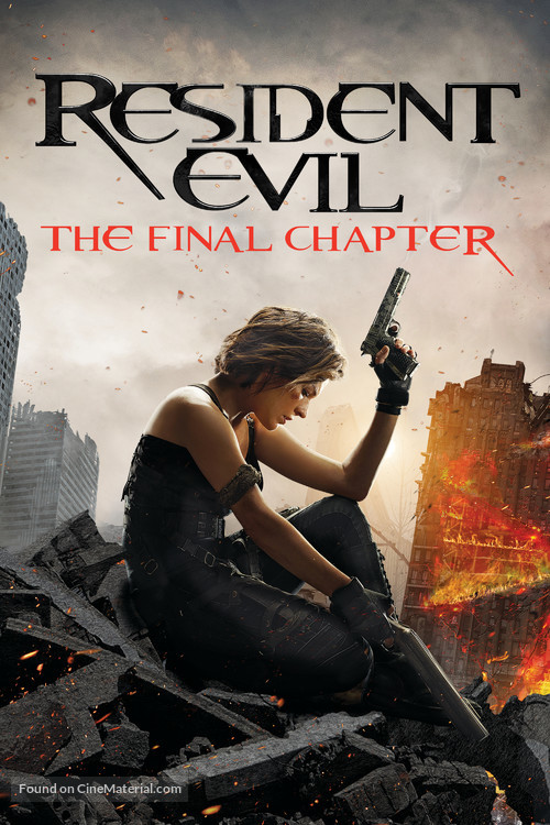 Resident Evil: The Final Chapter - Movie Cover