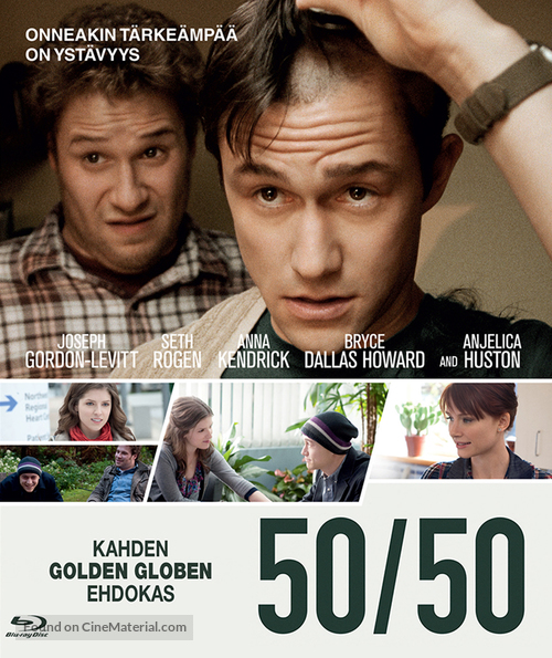 50/50 - Finnish Blu-Ray movie cover