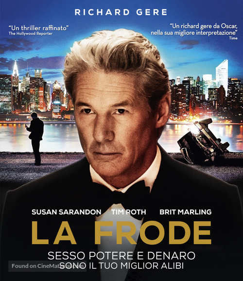 Arbitrage - Italian Blu-Ray movie cover