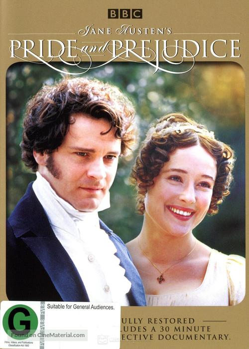 &quot;Pride and Prejudice&quot; - New Zealand DVD movie cover