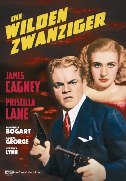 The Roaring Twenties - German DVD movie cover