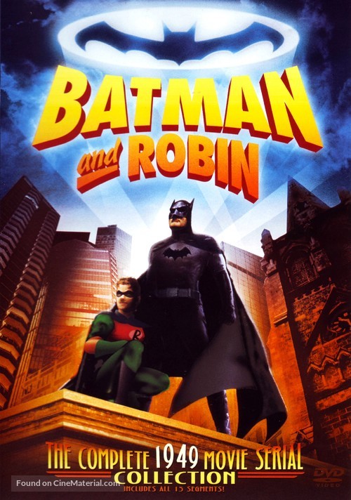 Batman and Robin - DVD movie cover