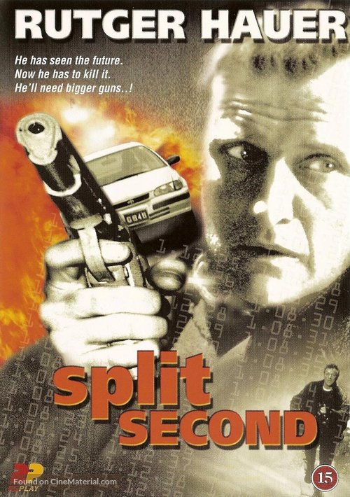 Split Second - Danish DVD movie cover