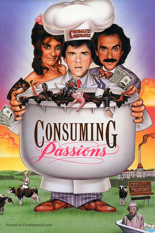 Consuming Passions - VHS movie cover