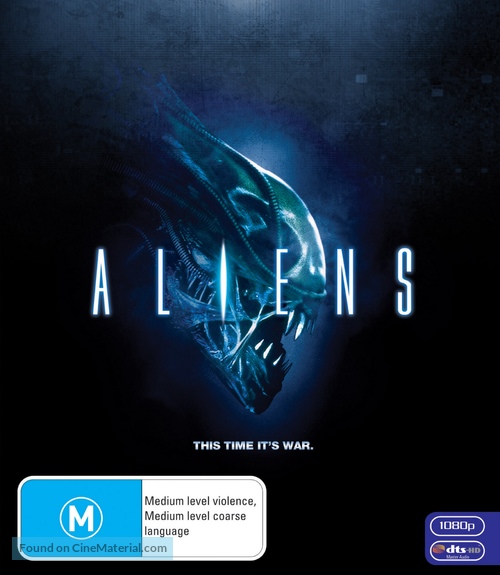 Aliens - Australian Blu-Ray movie cover