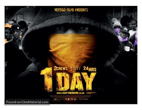 1 Day - British Movie Poster