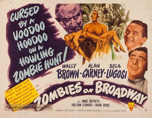 Zombies on Broadway - Movie Poster