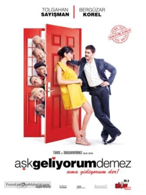 Ask geliyorum demez - Turkish Movie Poster