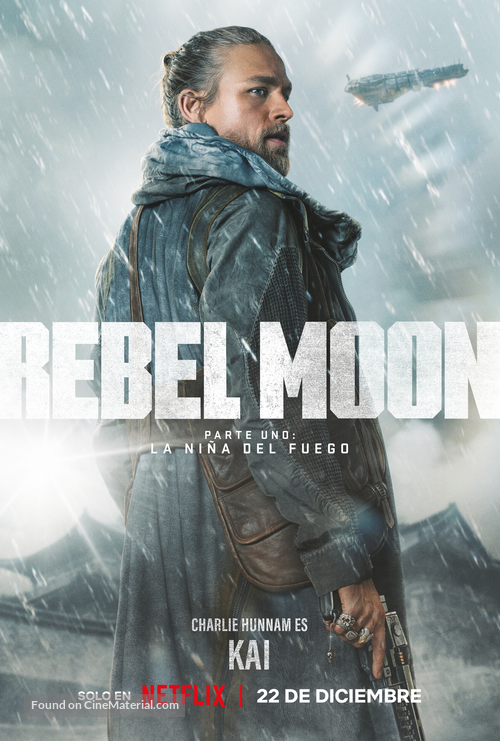 Rebel Moon - Spanish Movie Poster