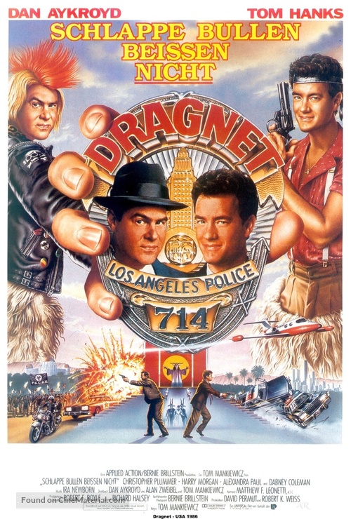 Dragnet - German Movie Poster