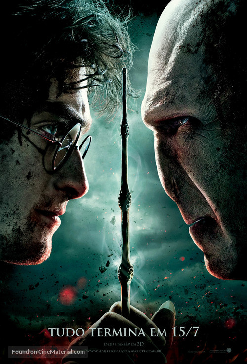 Harry Potter and the Deathly Hallows - Part 2 - Brazilian Movie Poster